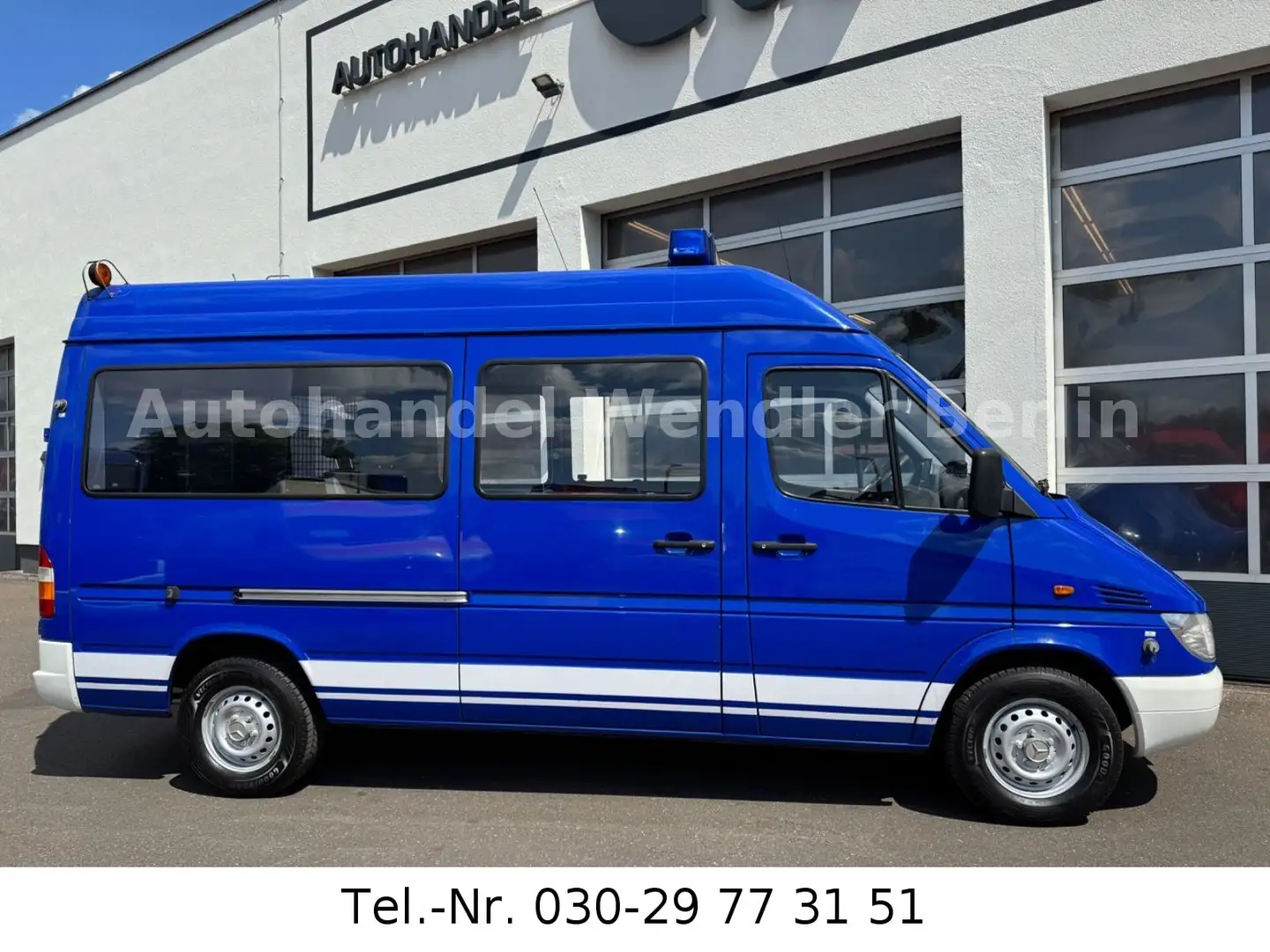 Mercedes-Benz Sprinter 311 CDI lang/hoch 9-Sitzer orig.48 tkm Albastru - 2