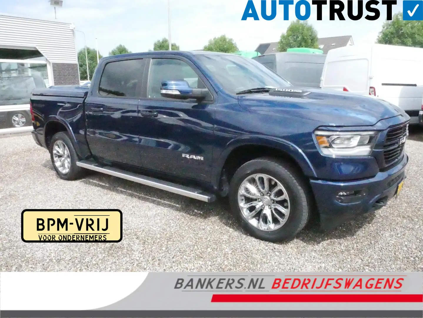 Dodge RAM 1500 5.7 V8 400PK, 4x4, Crew Cab, Laramie uitvoeri Bleu - 1