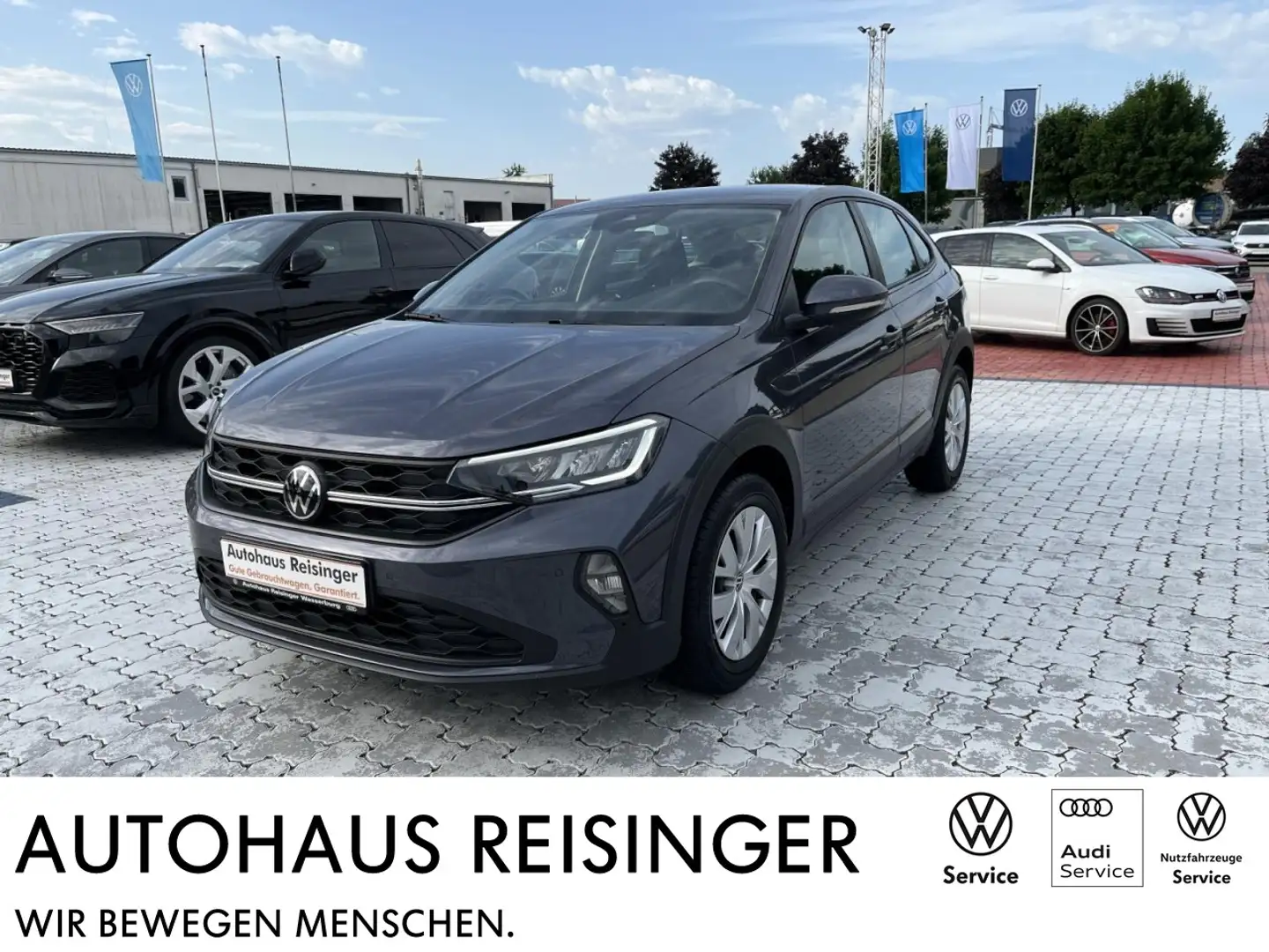 Volkswagen Taigo 1.0 TSI (Light Assist,LED,App-Connect,SH) Klima Grijs - 1
