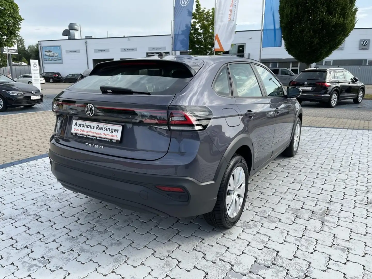 Volkswagen Taigo 1.0 TSI (Light Assist,LED,App-Connect,SH) Klima Grijs - 2