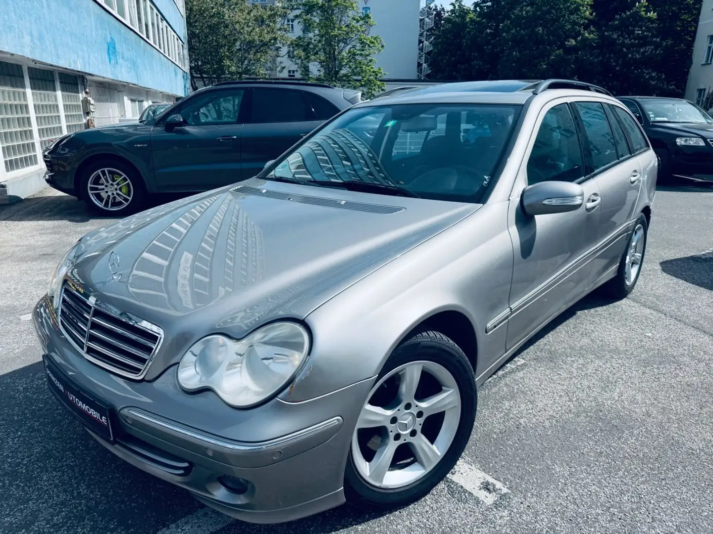 Mercedes-Benz C 220 T CDI AVANTG*Aut*Leder*Navi*S-Dach*Parktr Argent - 1