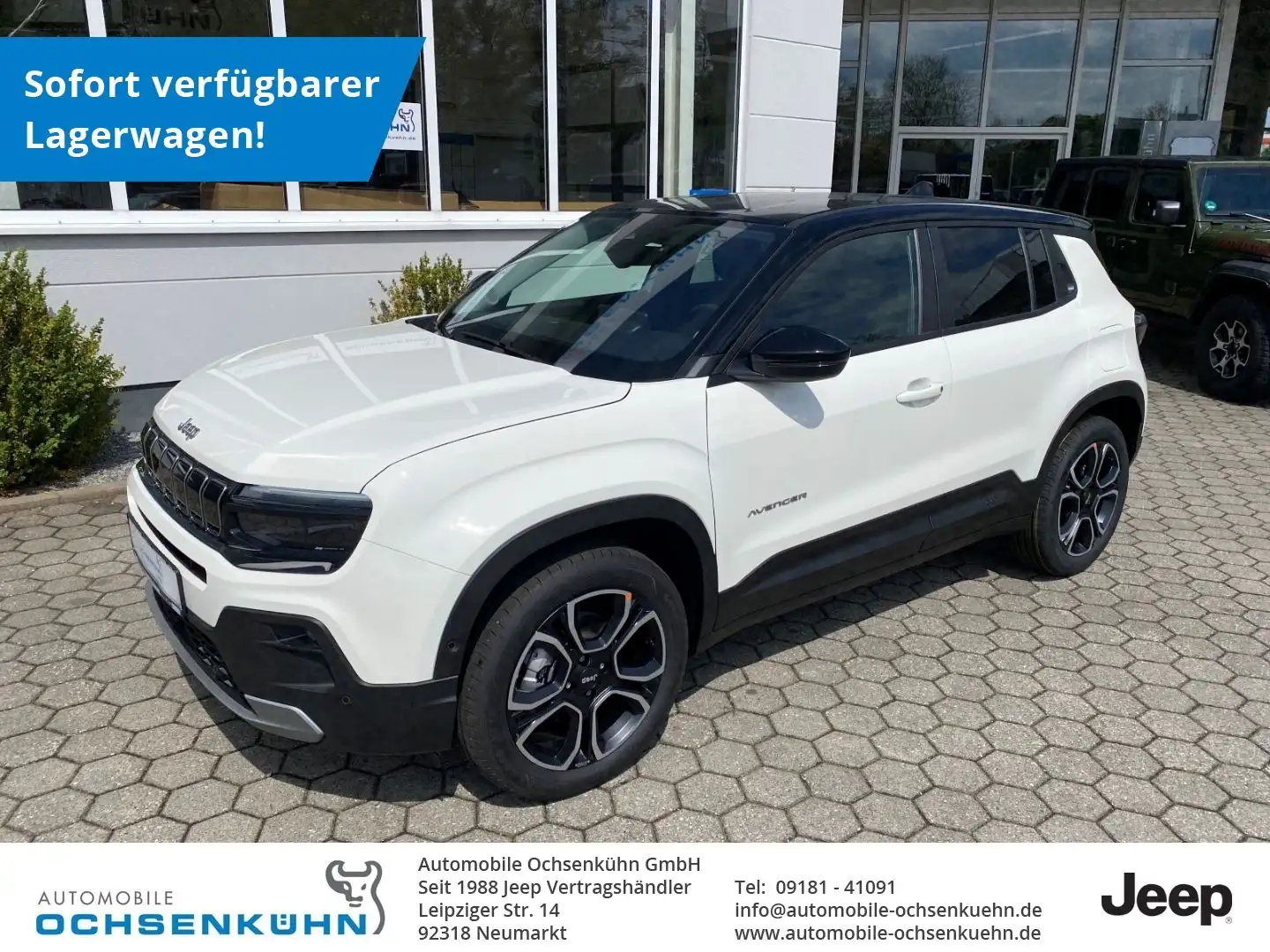 Jeep Avenger Summit 1.2 MHEV / Nav., 18'' Aluf. Wit - 1