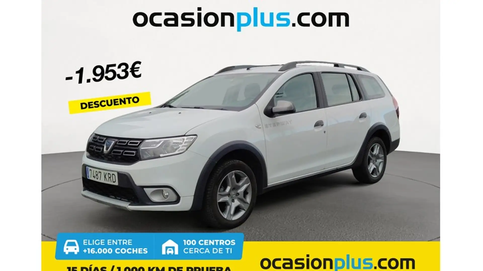 Dacia Logan MCV 0.9 TCE Stepway Comfort Weiß - 1