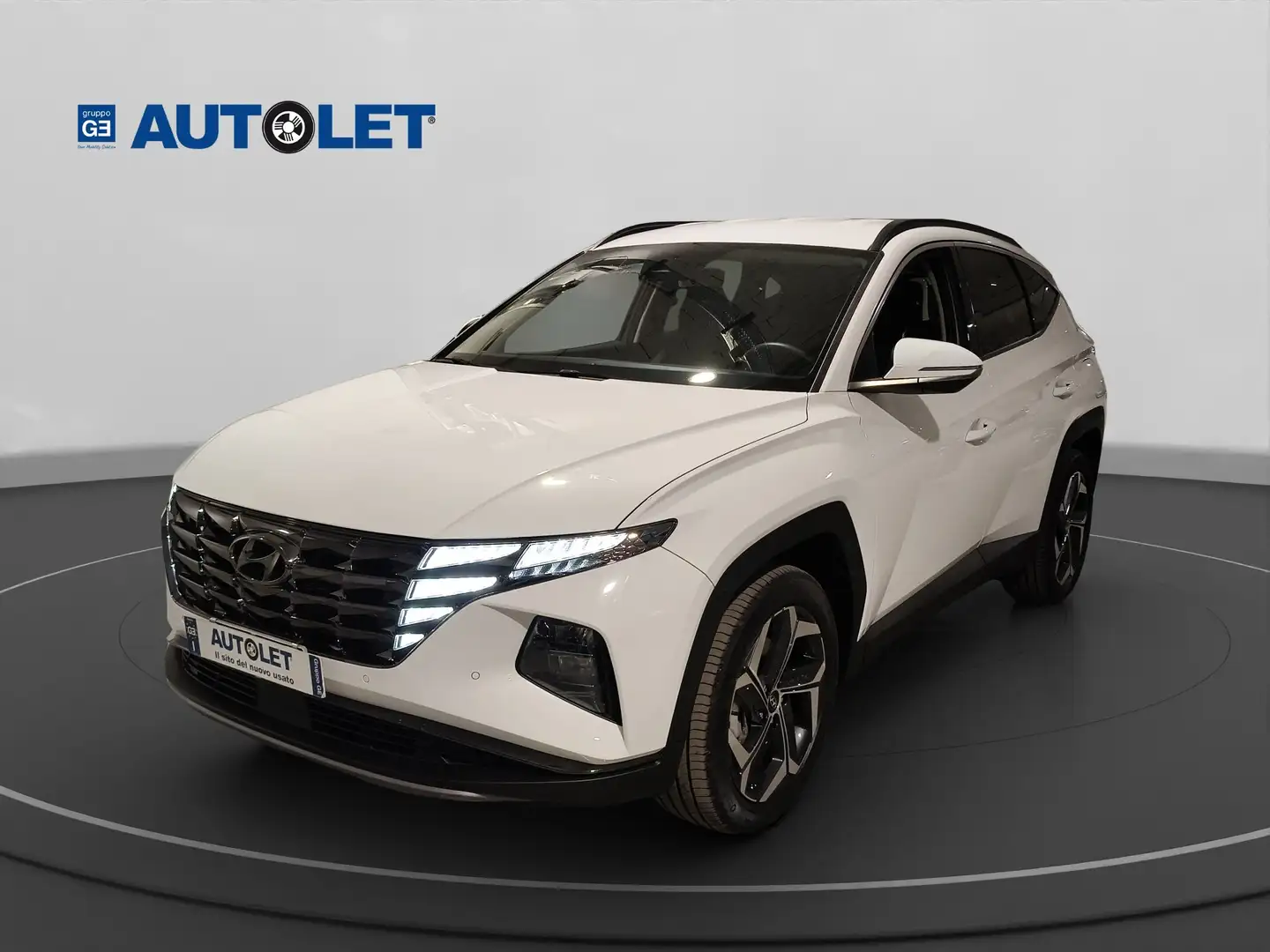 Hyundai TUCSON Tucson III 2021 1.6 phev Exellence 4wd auto Bianco - 1