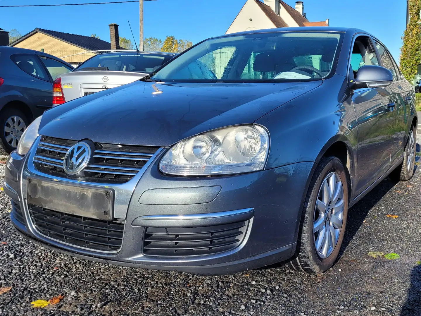 Volkswagen Jetta 2.0TDI 100kw word GEKEURD AIRCO TREKHK OHBOEK 2007 Gris - 1