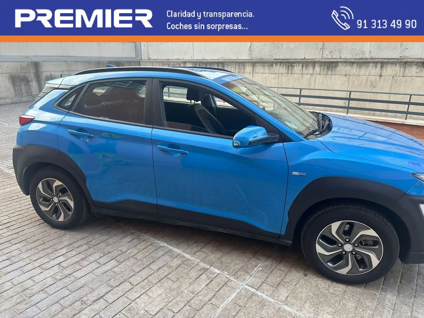 Hyundai KONA 1.6 GDI HEV KLASS DT Azul - 1