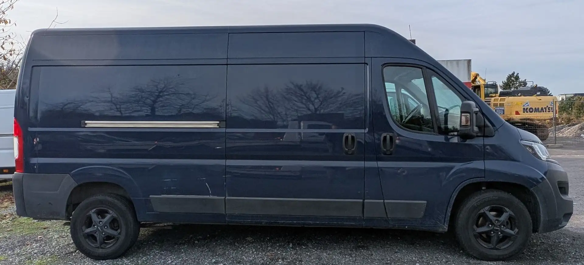 Peugeot Boxer Kasten Hochraum L3H2*RKam*AHK*Motorschaden Blau - 1