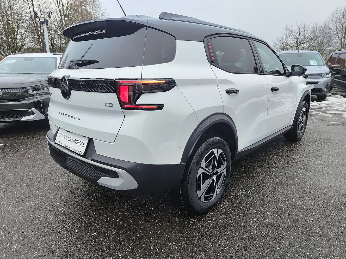 Citroen C3 Aircross 7-Sitzer Hybrid mHEV 145 MAX ë-DSC6 Automatik B... Weiß - 2