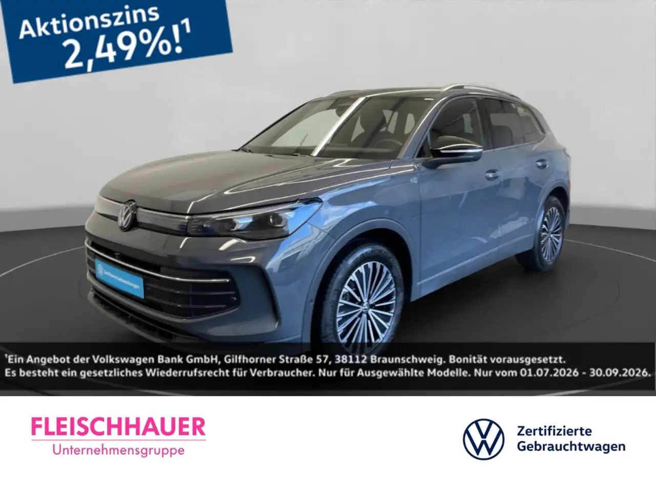 Volkswagen Tiguan 1.5 eTSI Goal ACC LED DAB Tel.-Vorb. AHK 360 Kamer