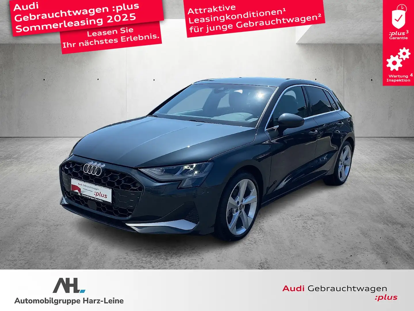 Audi A3 Sportback 35 TFSI advanced S-tronic LED Navi ACC A Gris - 1