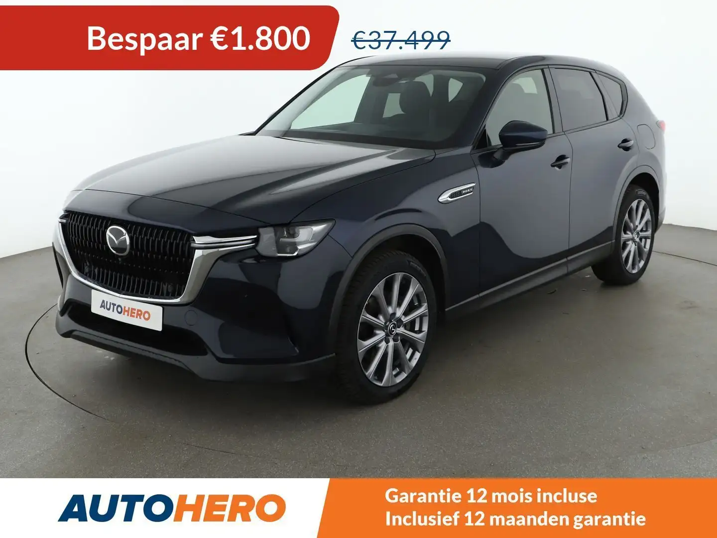 Mazda CX-60 2.5 e-Skyactiv Plug-in Hybrid Exclusive-Line AWD Blauw - 1