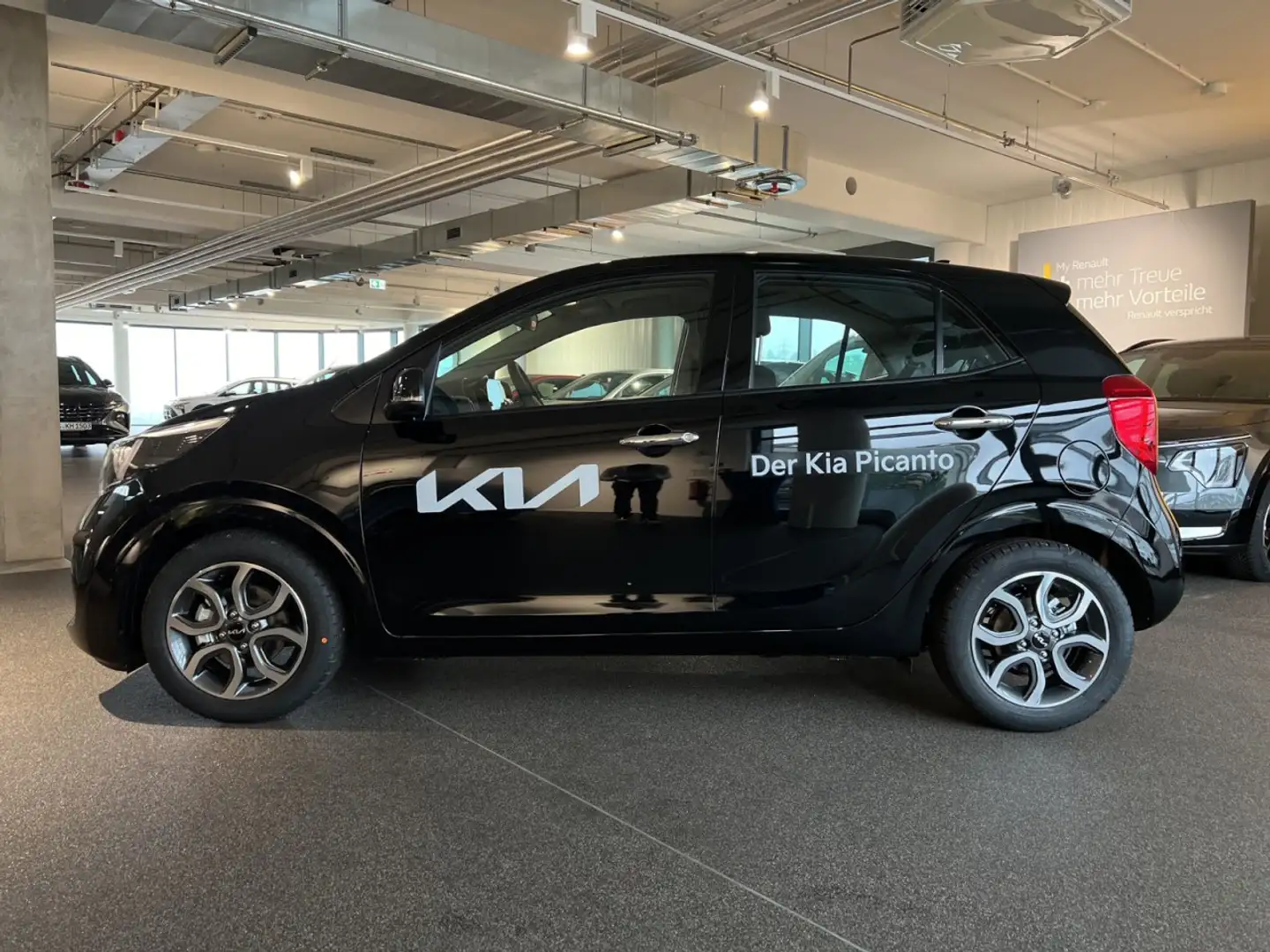 Kia Picanto Spirit 1.2 AMT NAVI (Benzin) Automatik (84 PS) Schwarz - 2