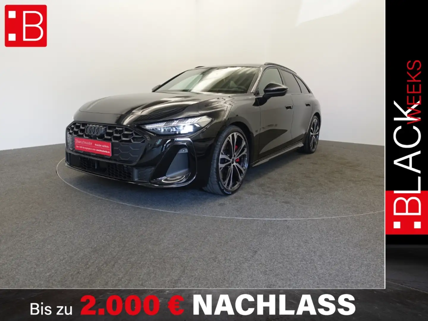 Audi A5 Avant ehybrid quattro S tronic line GARANTIE PANO Schwarz - 1