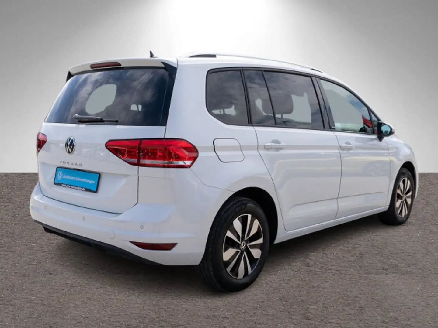 Volkswagen Touran Move 1,5 TSI NAVI ACC RFK SHZ AHK 7Sitzer Blanc - 2