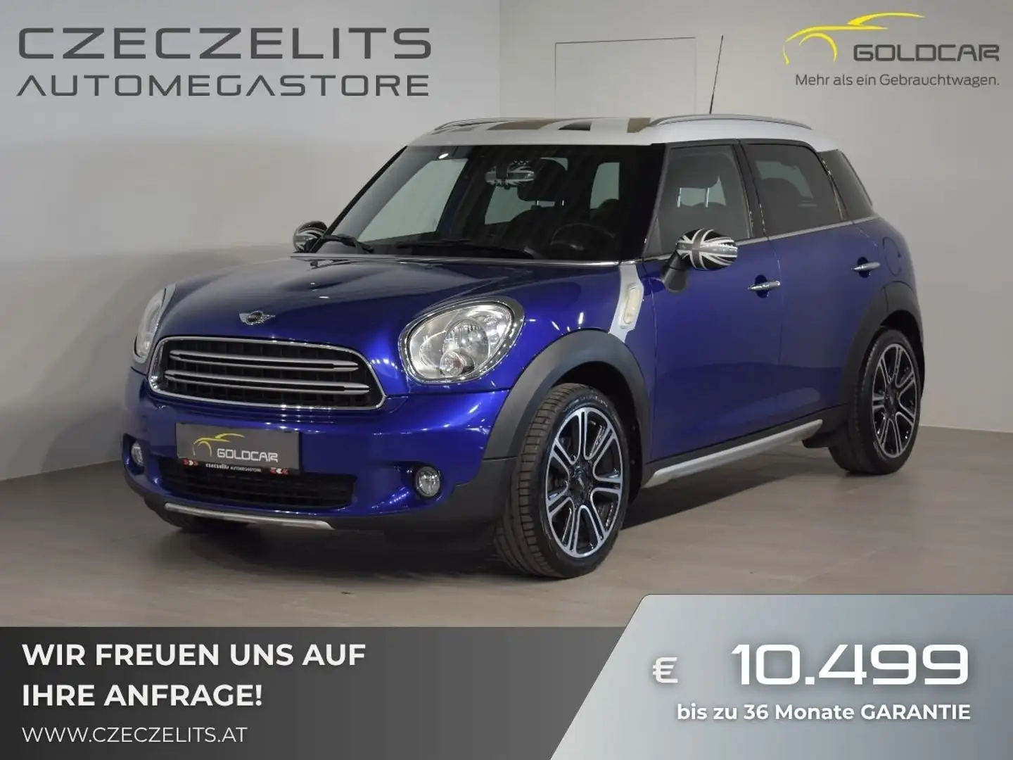 MINI Cooper D Countryman MINI Countryman COOPER D ALL4 Blau - 1