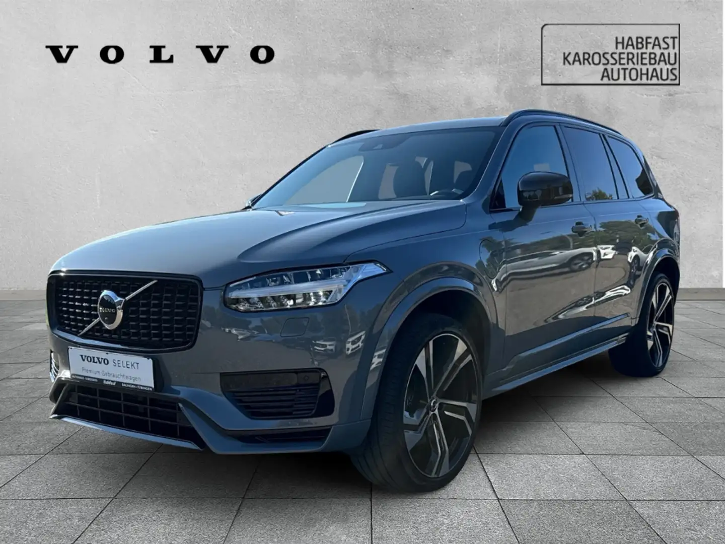 Volvo XC90 R-Design Recharge Plug-In Hybrid AWD T8 Twin Engin Grau - 1