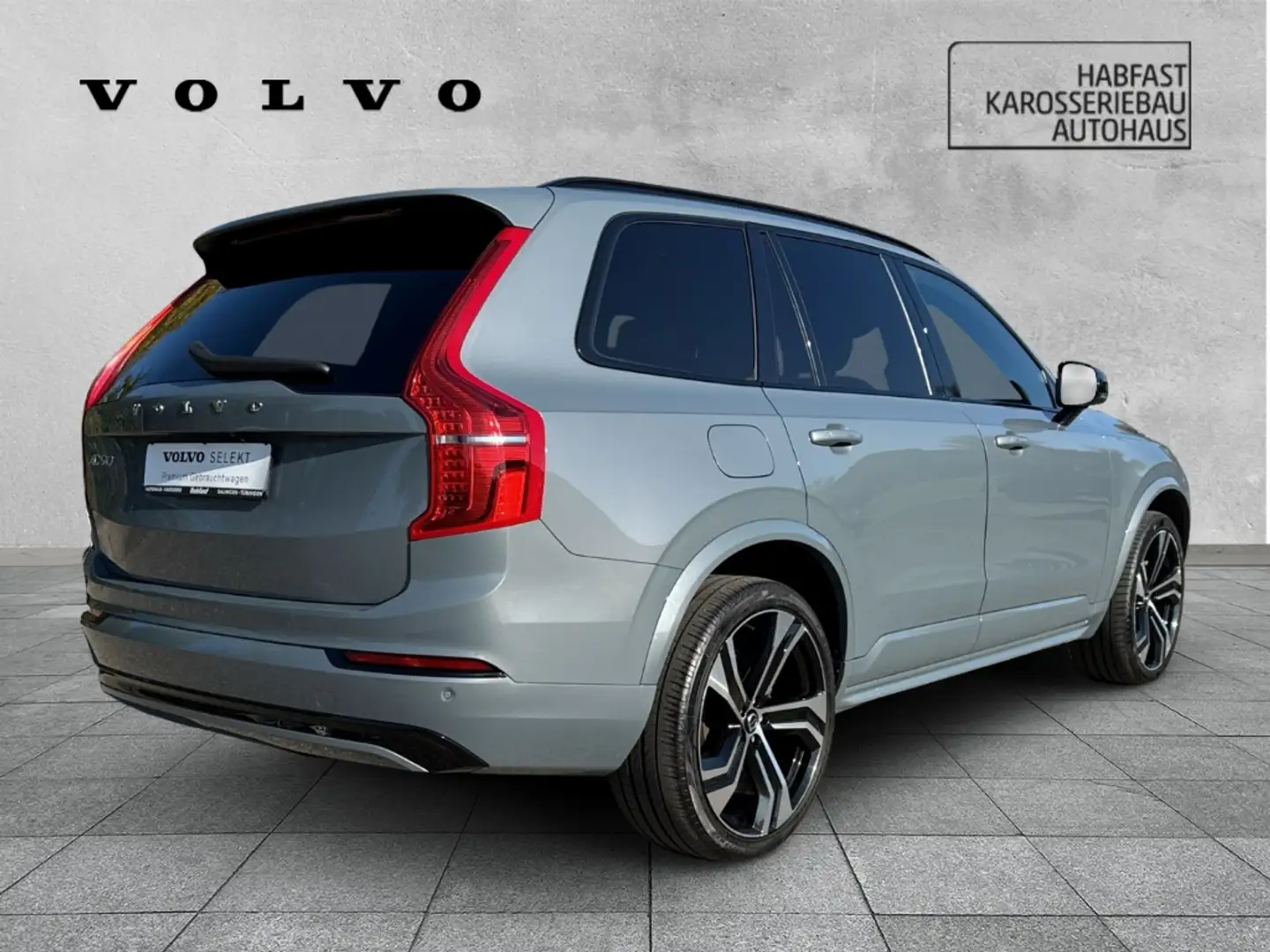 Volvo XC90 R-Design Recharge Plug-In Hybrid AWD T8 Twin Engin Grau - 2