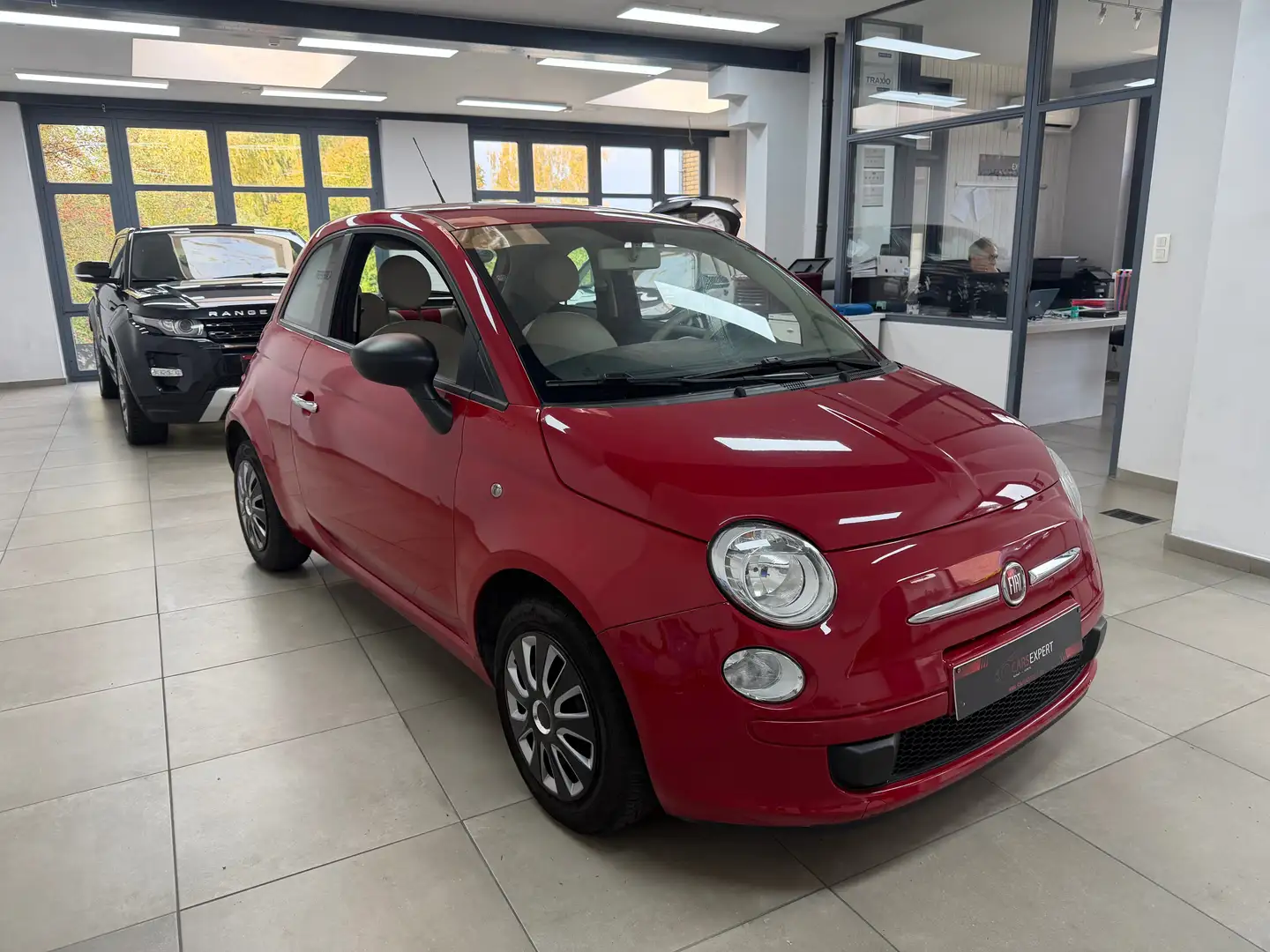 Fiat 500 500 1.2i Lounge PUR-02 Stop Rood - 2