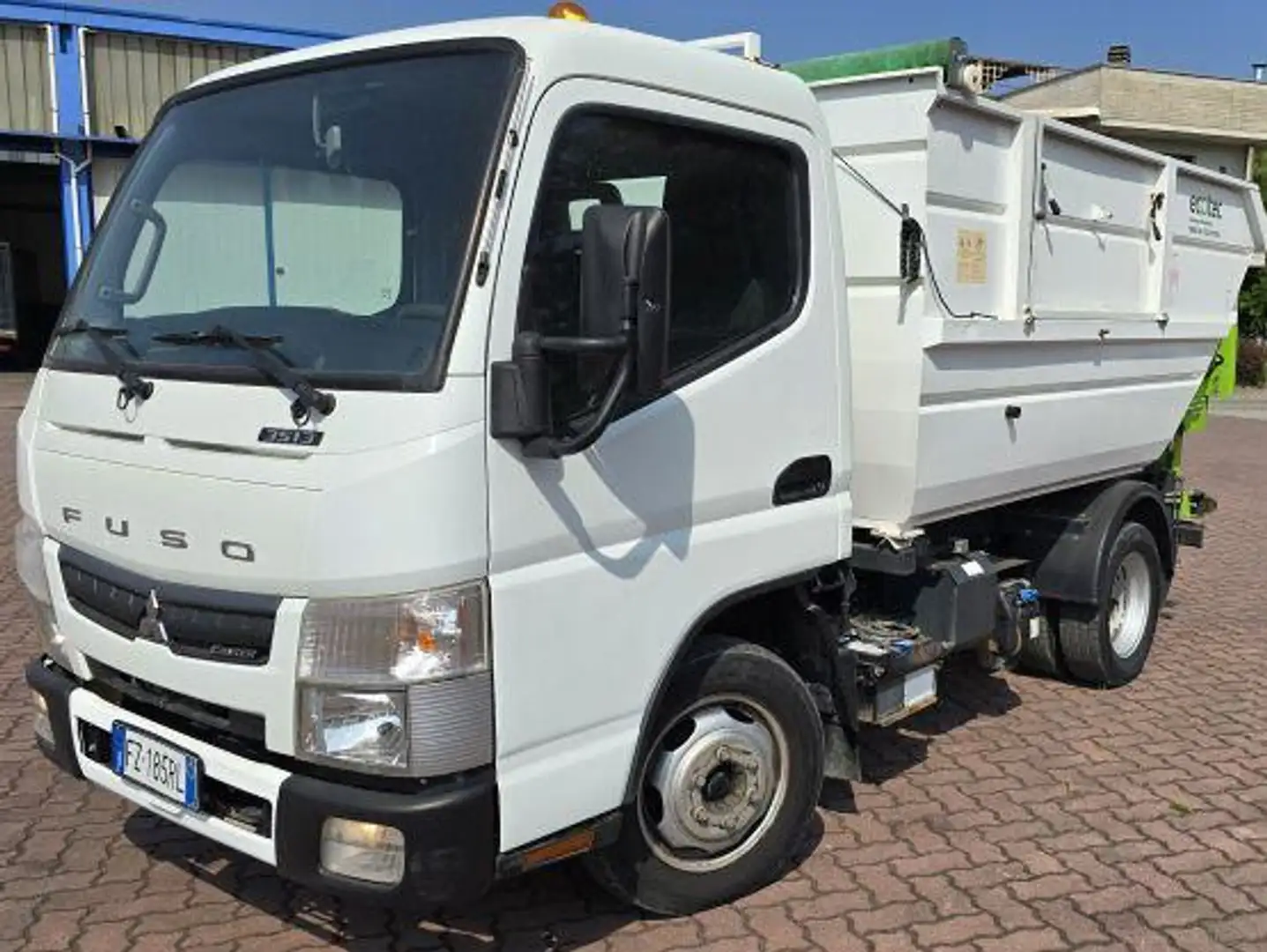 Mitsubishi Canter Vasca per rifiuti Weiß - 1