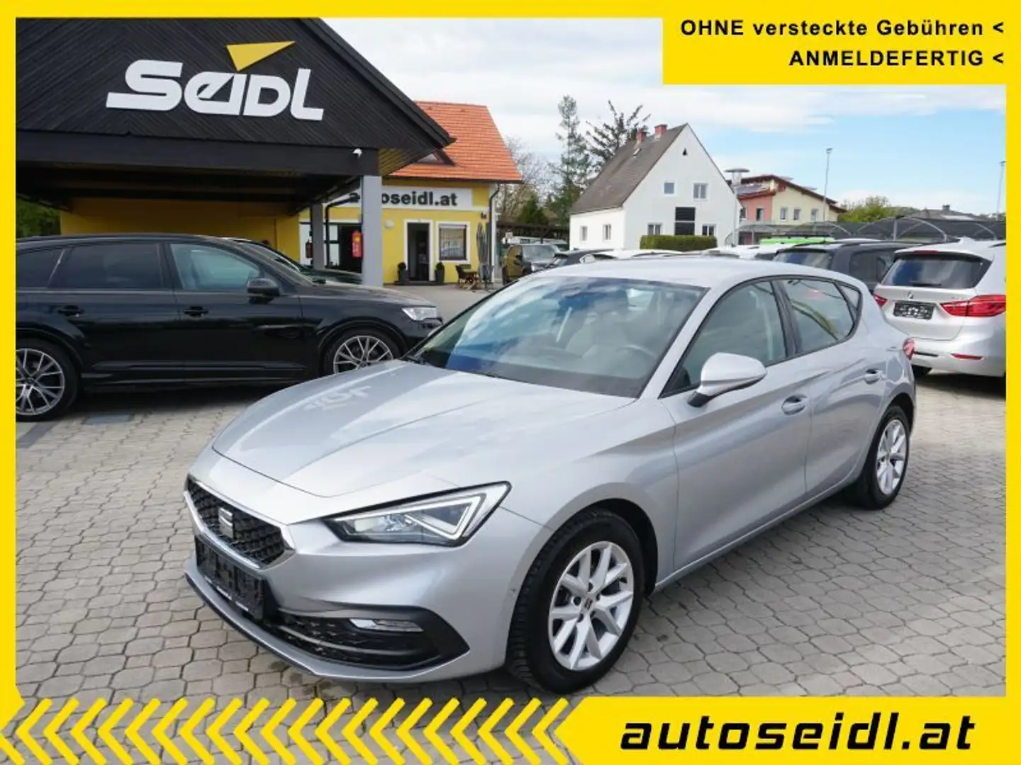 SEAT Leon 2,0 TDI *VIRTUAL+LED+NAVI* Silber - 1