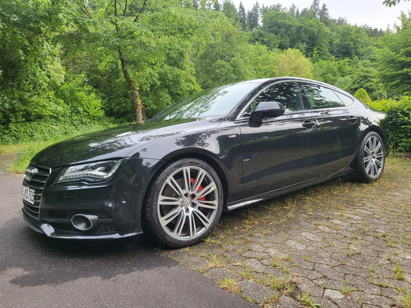 Audi A7 3.0 TDI quattro tiptronic S line Noir - 1