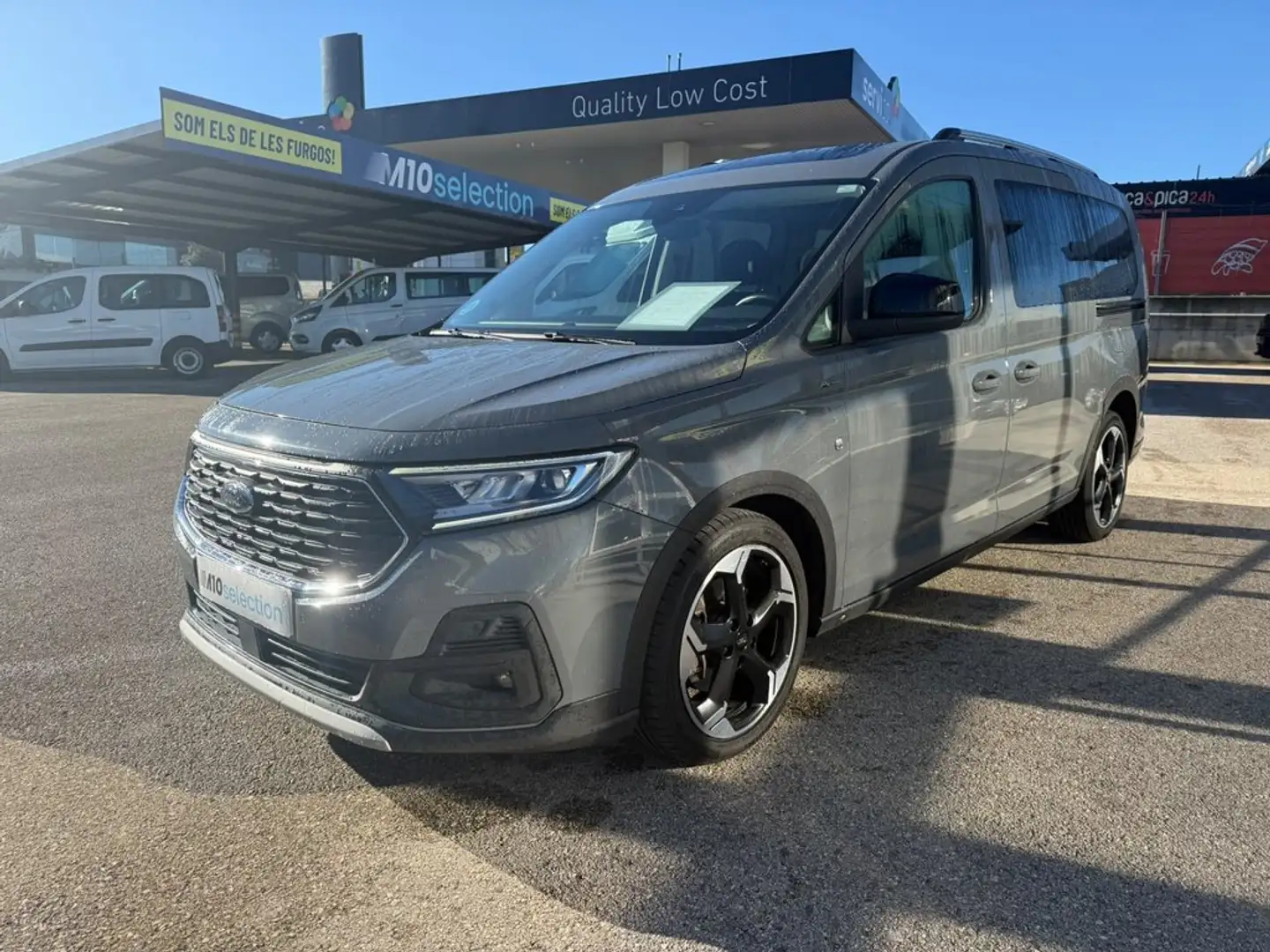 Ford Transit Connect 2.0 Ecoblue 90kW Active Auto Gris - 1