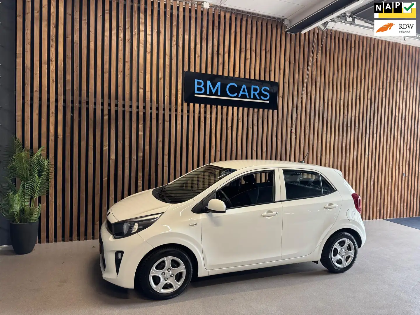 Kia Picanto 1.0 CVVT EconomyPlusLine Airco, 2e Eigenaar, NL Au Blanco - 1