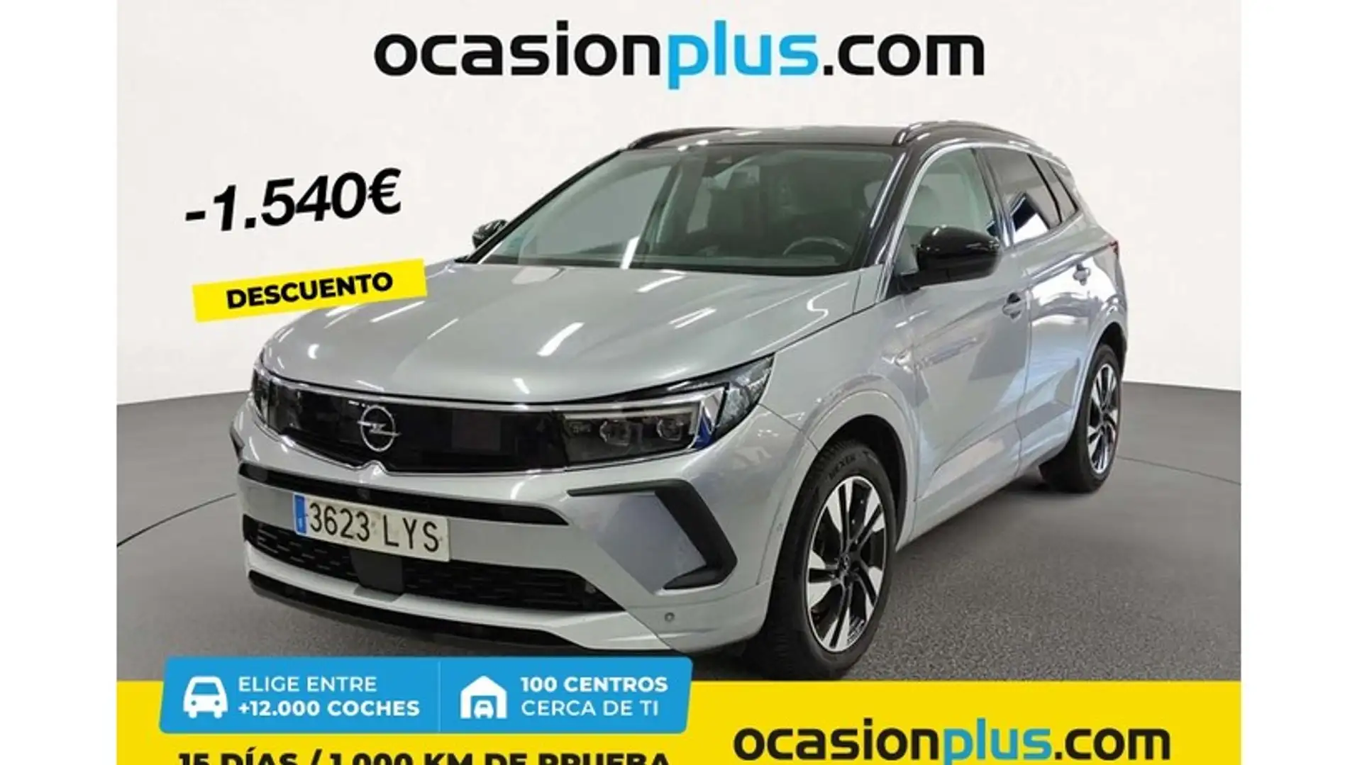 Opel Grandland X 1.2T S&S Ultimate 130 Gris - 1