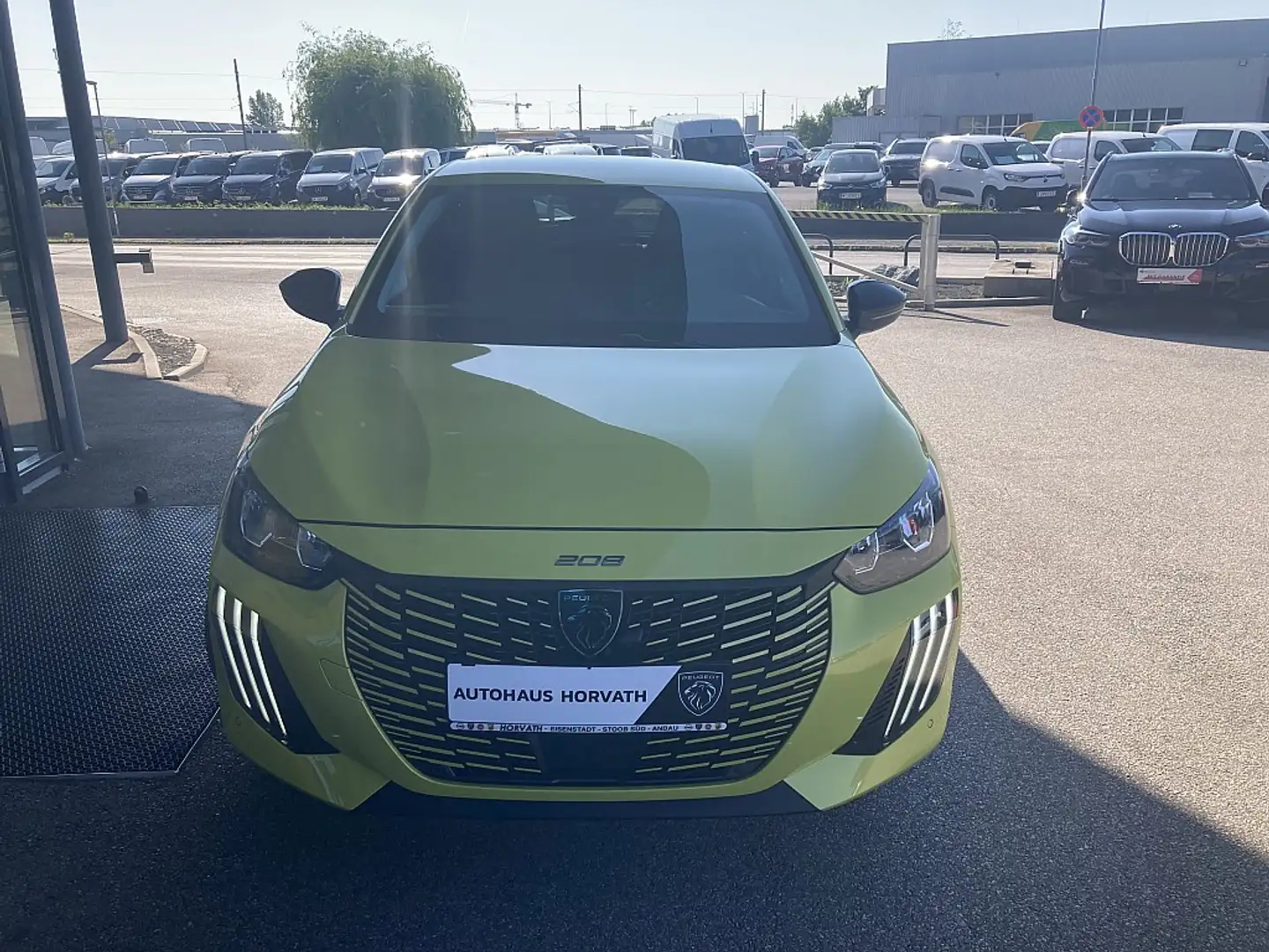 Peugeot 208 Hybrid 110 e-DCS6 Allure Jaune - 2
