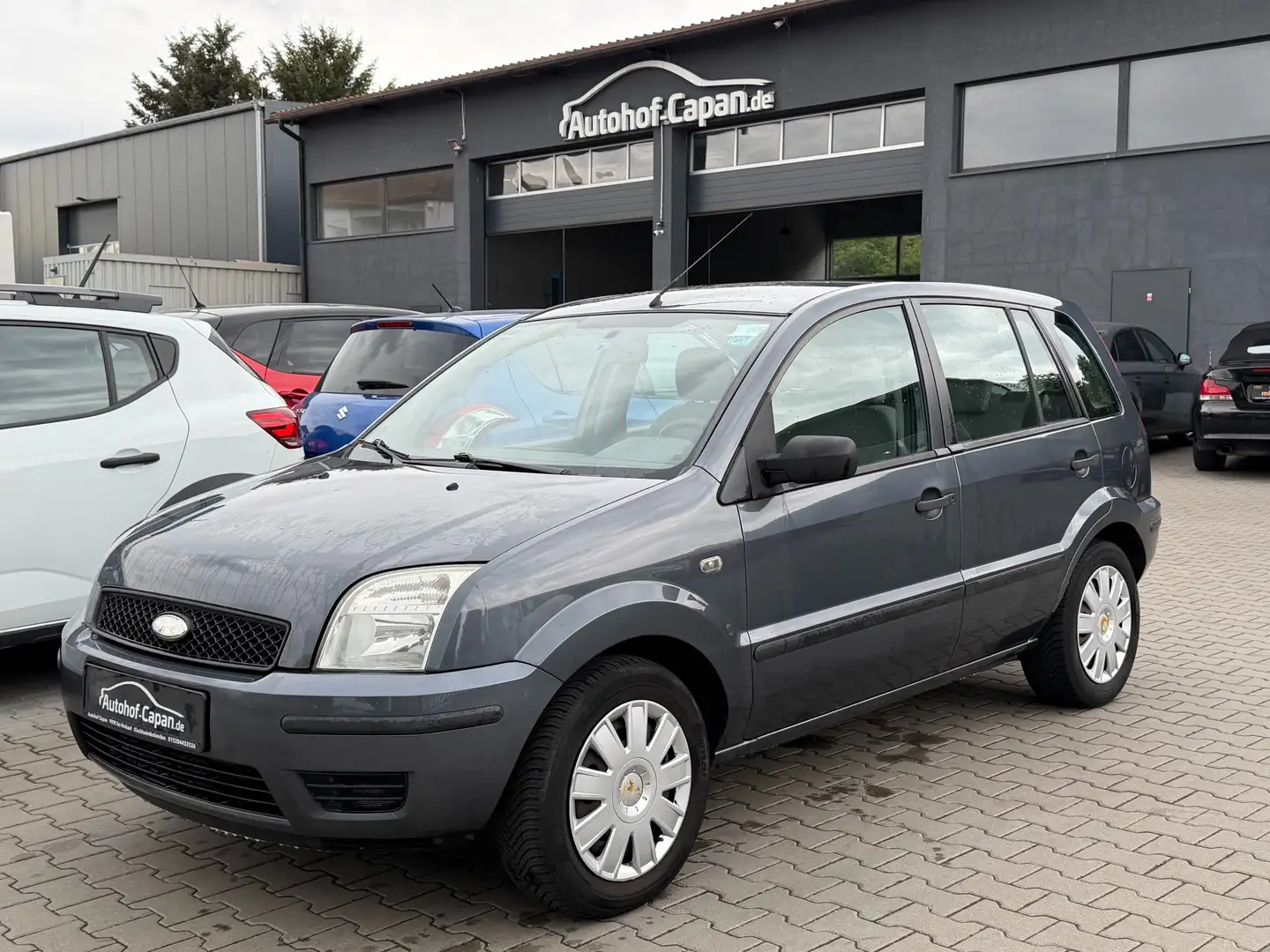 Ford Fusion Fusion Viva/Automatik/Klima/5Tur/TÜV 04.27/ZV Grau - 1