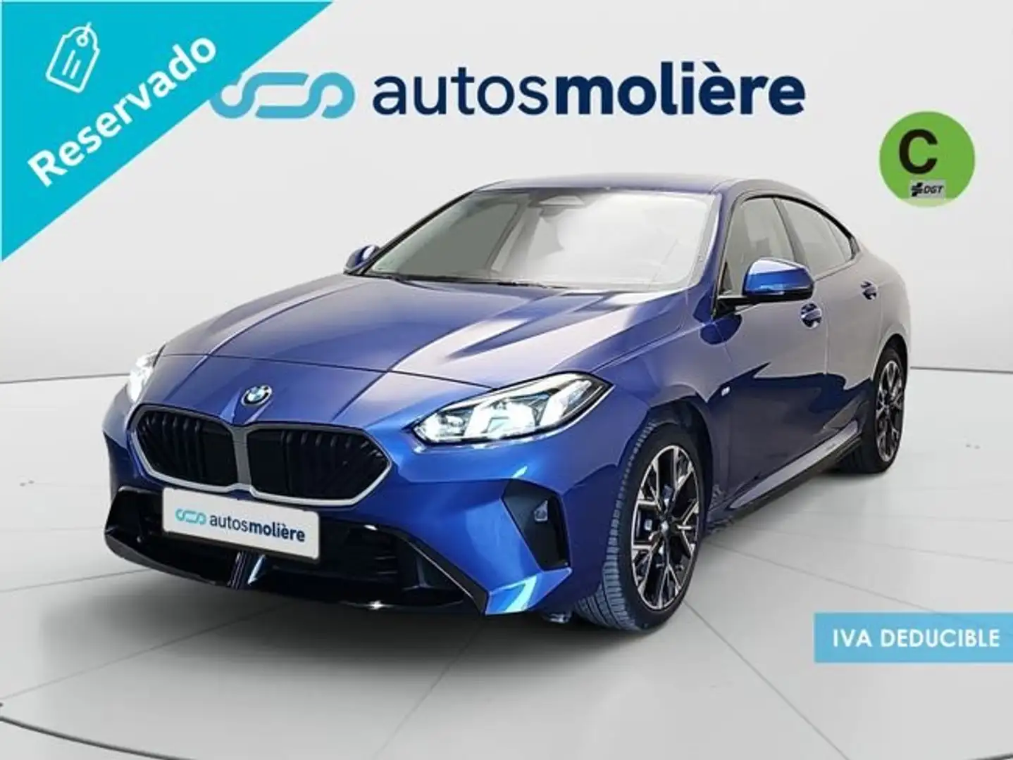 BMW 218 218dA Gran Coupé Bleu - 1