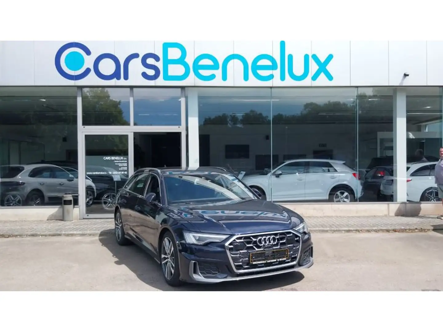 Audi A6 Avant 40 TDI S-Line S-Tronic PANO MATRIX ACC CAM Bleu - 1