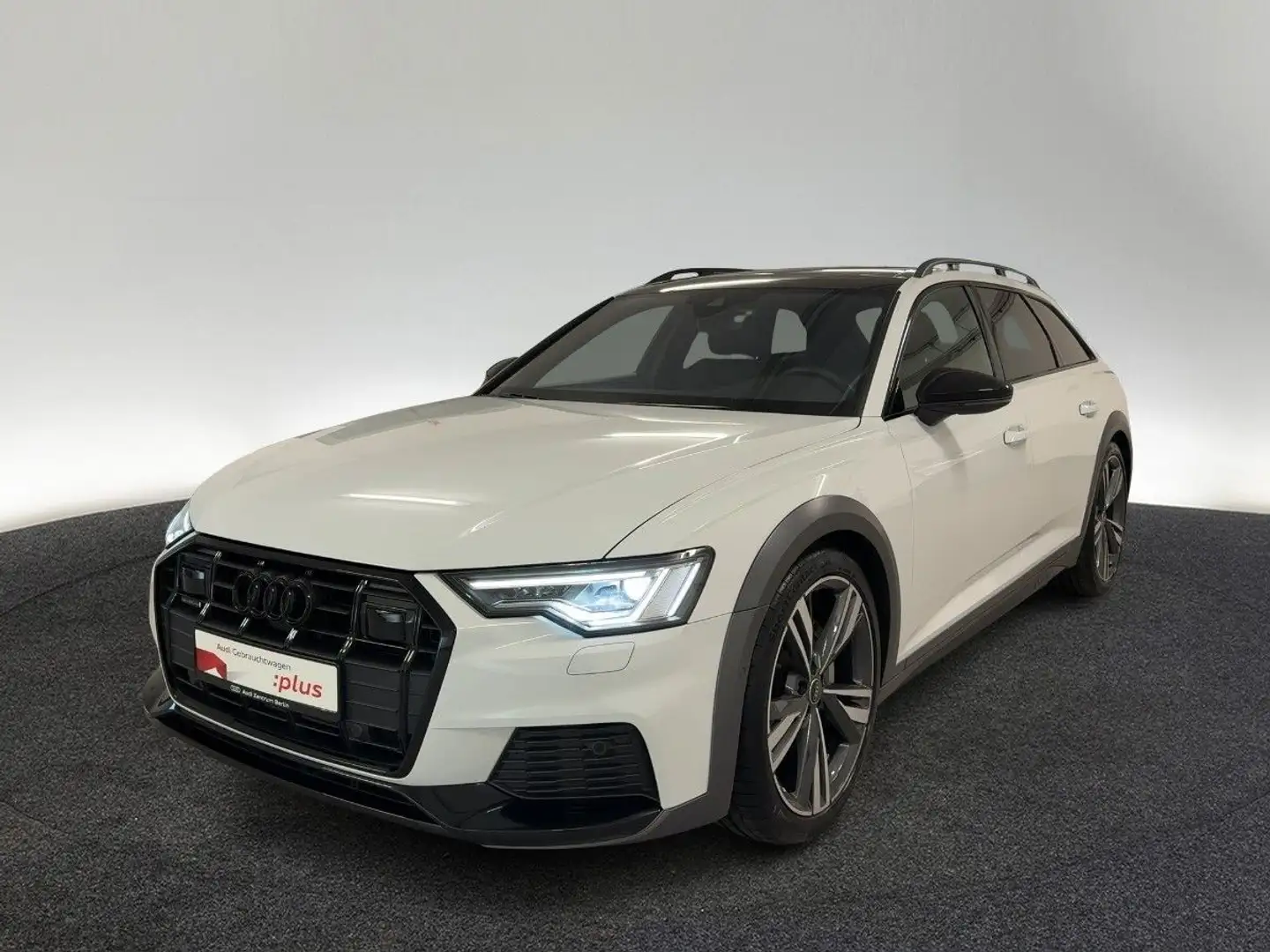 Audi A6 allroad qu. 45 TDI S tr. AHK STDHZ MATRIX RFK Weiß - 2