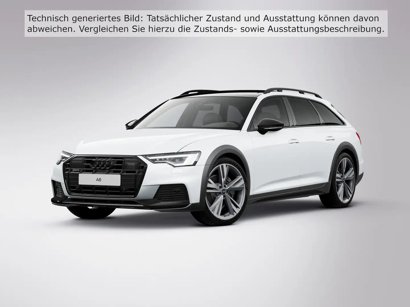 Audi A6 allroad qu. 45 TDI S tr. Weiß - 2