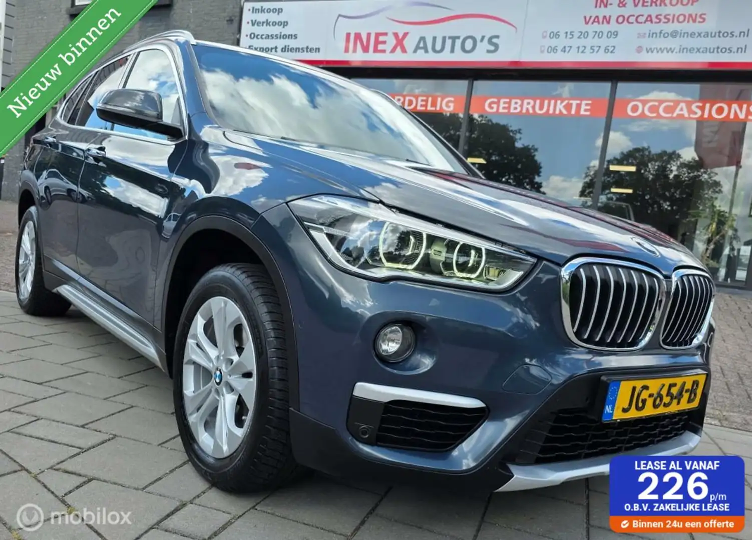 BMW X1 sDrive18d Corporate Lease Essential Head-up 1e Eig Grijs - 1