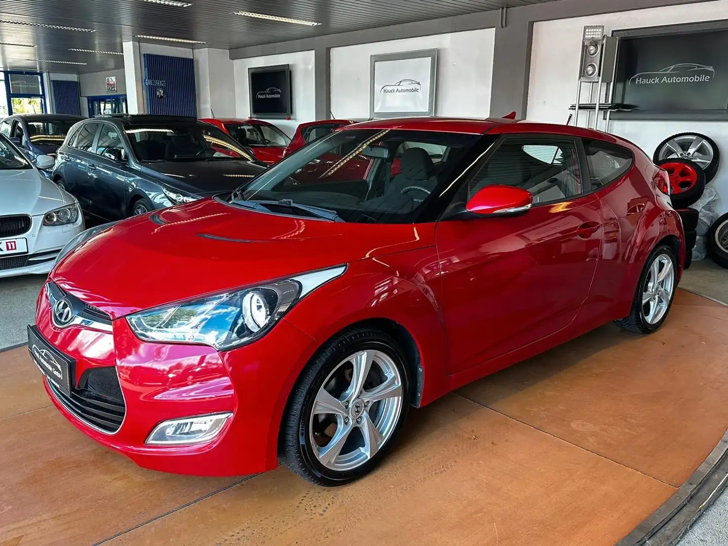 Hyundai VELOSTER Style 60-TKM/1.HAND/KLIMA/MEDIA-IN Roşu - 1