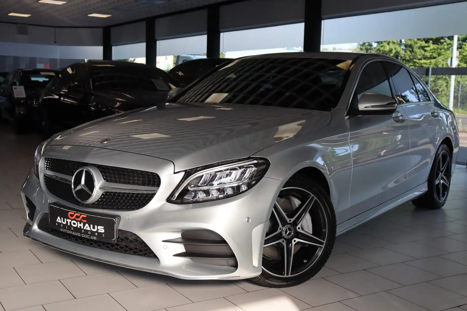 Mercedes-Benz C 300 d Lim. | AMG Line| LED |KAMERA| Silber - 1