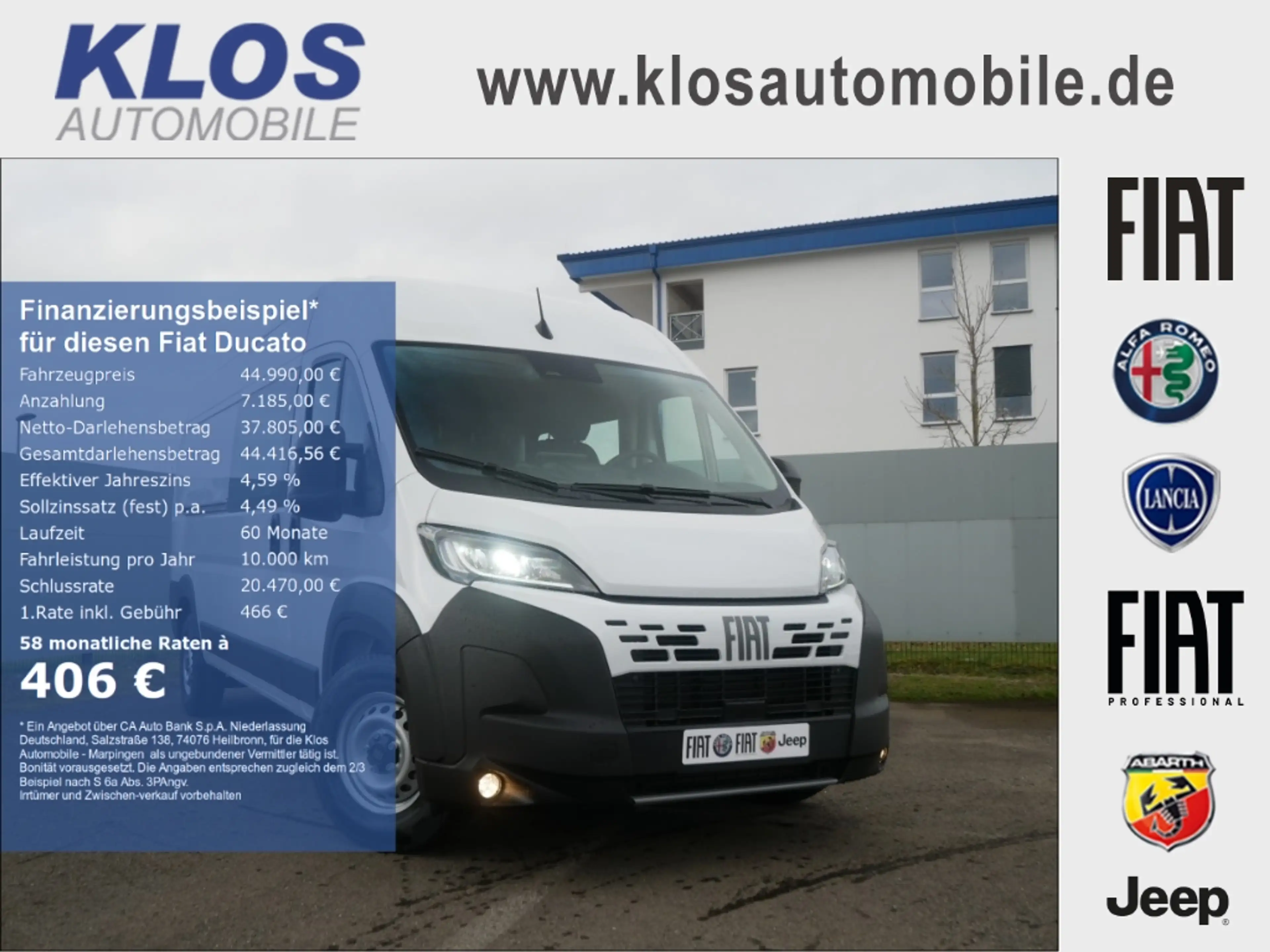 Fiat Ducato 35 MAXI L3H2 MULTICAB 180PS MJET TECHNO PLUS PREMI