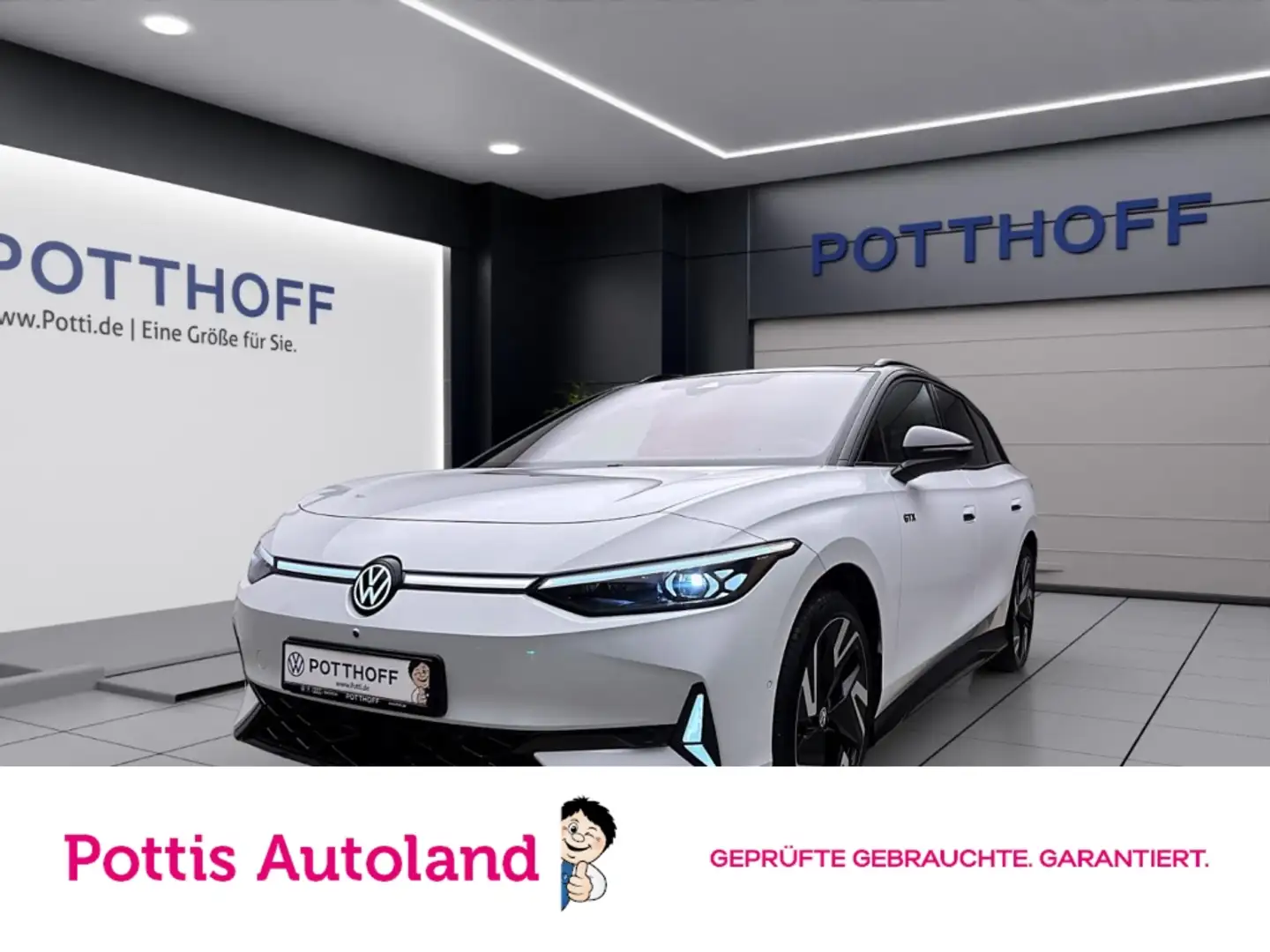 Volkswagen ID.7 Tourer 4M GTX PANO AHK IQ.LIGHT DCC Blanc - 1