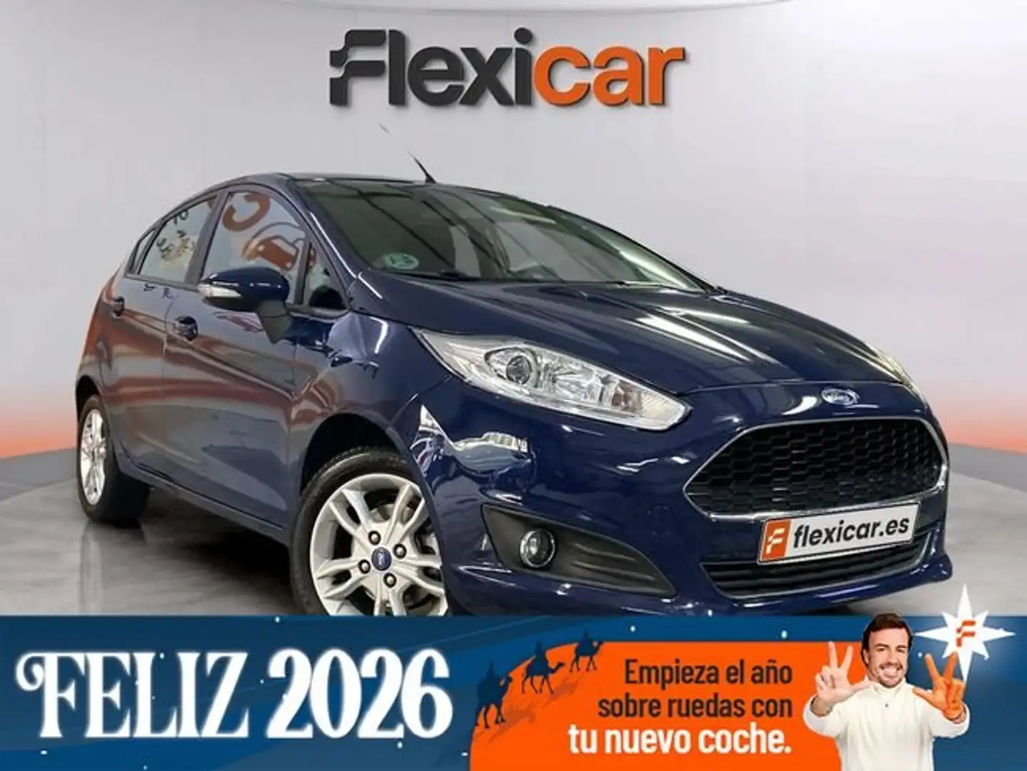 Ford Fiesta 1.25 Duratec 82cv Trend 5p Bleu - 1