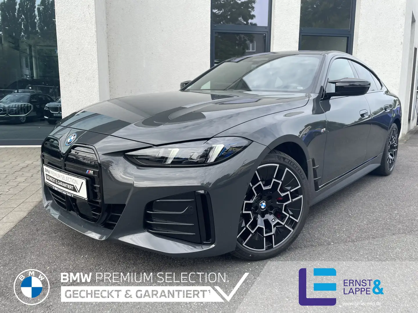 BMW i4 M50 xDrive GC M Sport Pro || H&K AHK Glasdach Grau - 1