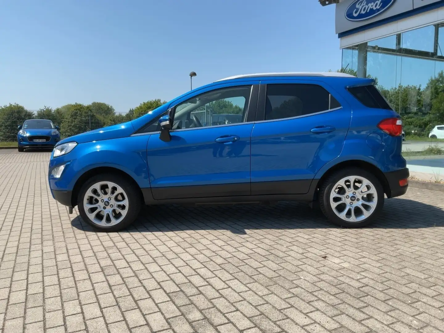 Ford EcoSport Bordcomputer,Klimaautomatk Navigation Blau - 2