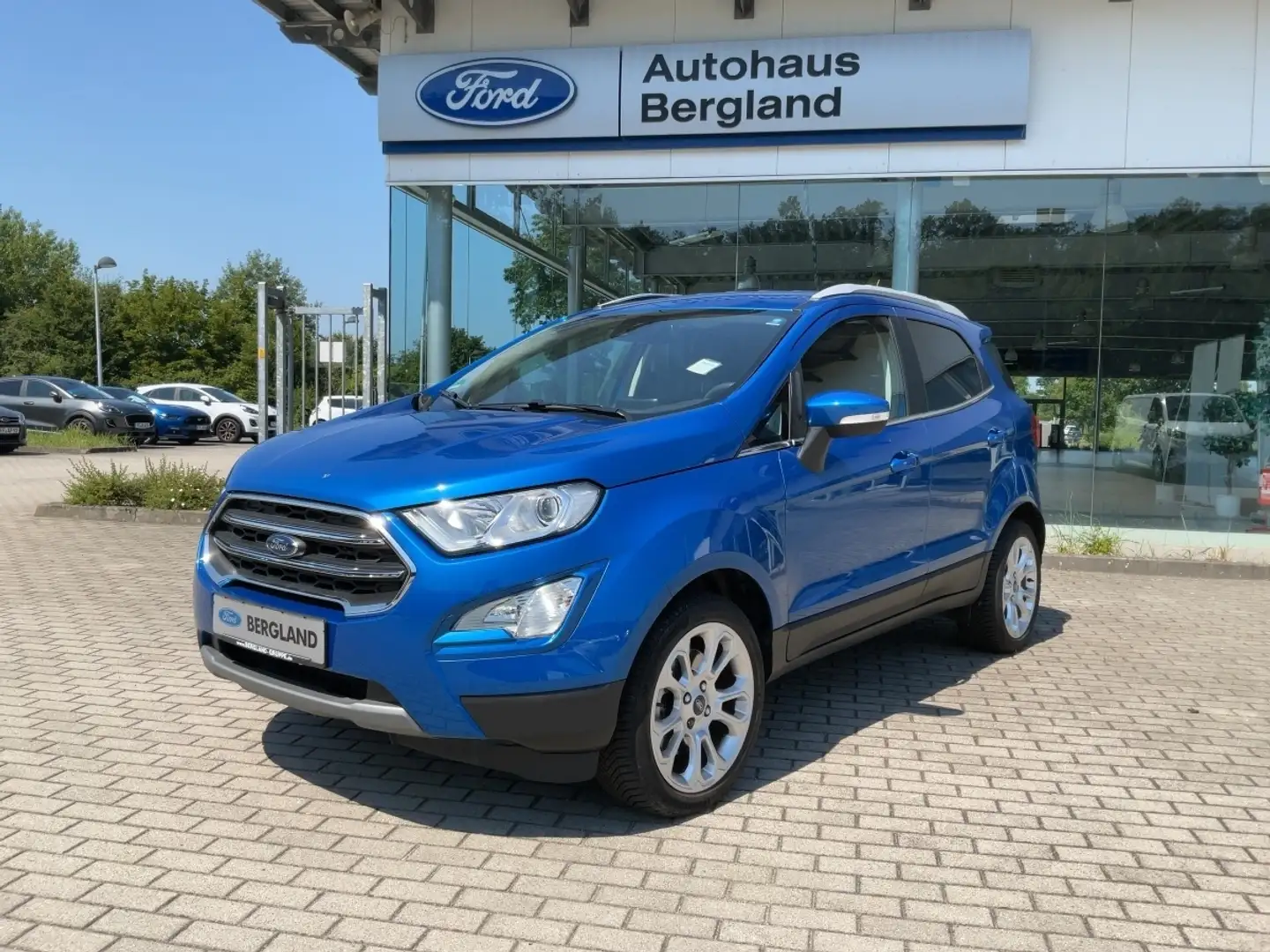 Ford EcoSport Bordcomputer,Klimaautomatk Navigation Blau - 1
