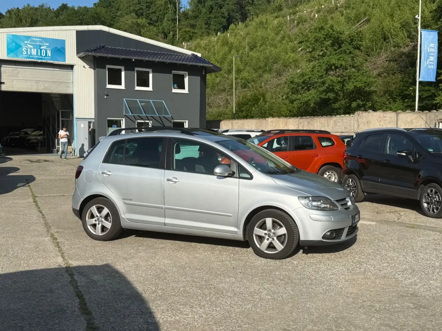 Volkswagen Golf Plus V United 73TKM Automatik DSG Silber - 1