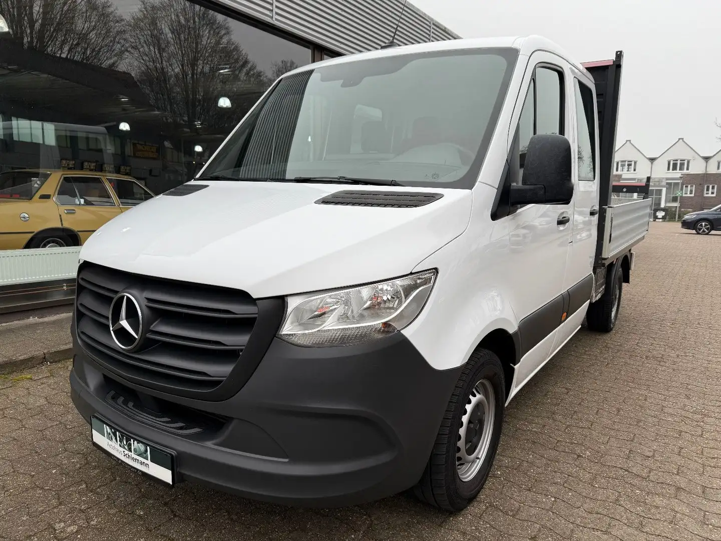 Mercedes-Benz Sprinter III Pritsche DoKa 314 CDI 7SITZER/KLIMA Weiß - 1
