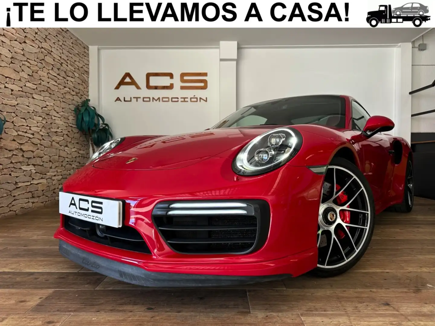 Porsche 991 Turbo S Coupé PDK Rouge - 1