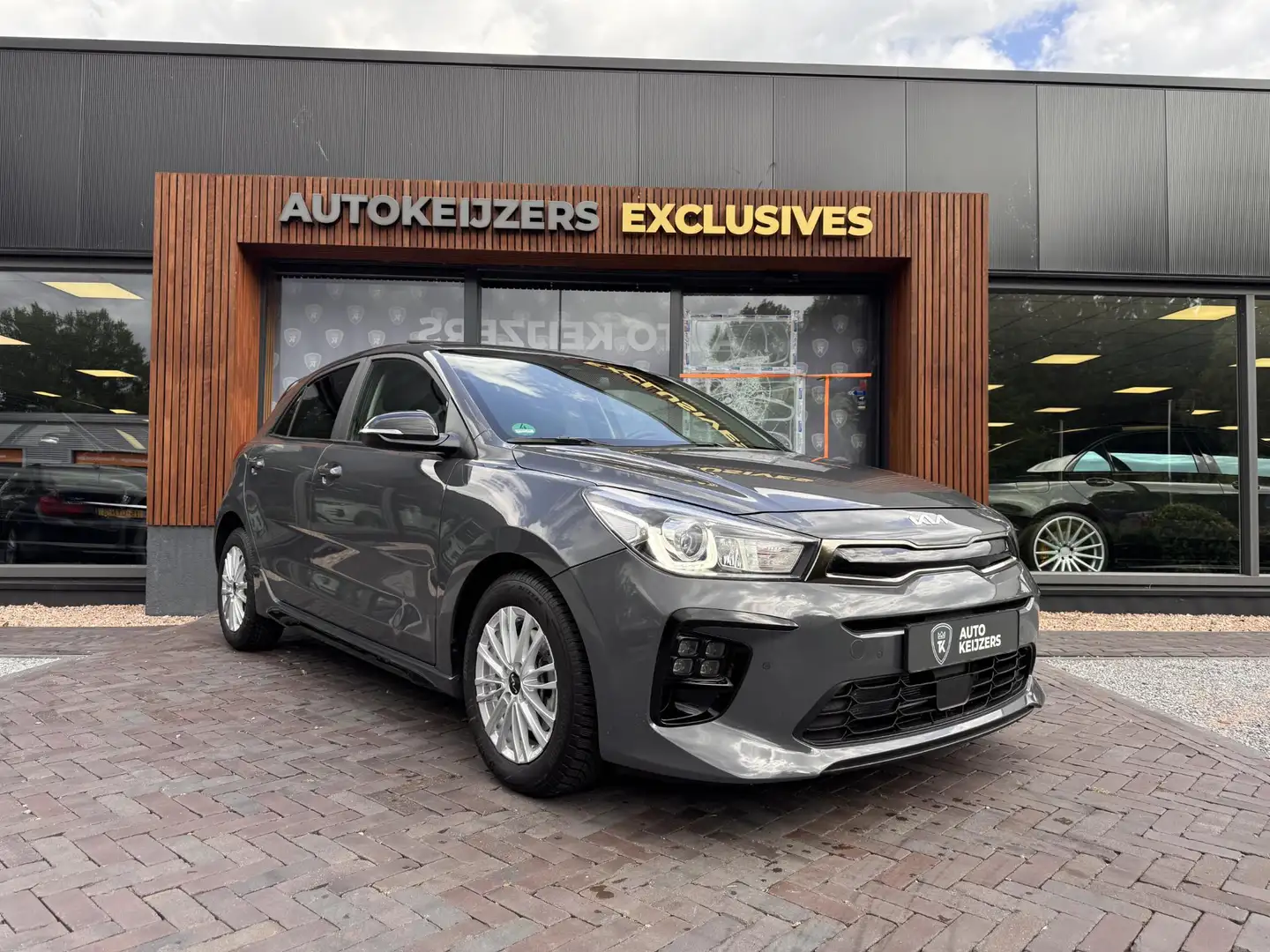 Kia Rio 1.0 T-GDi MHEV DynamicLine GT LineAirco Clima Crui Grijs - 1