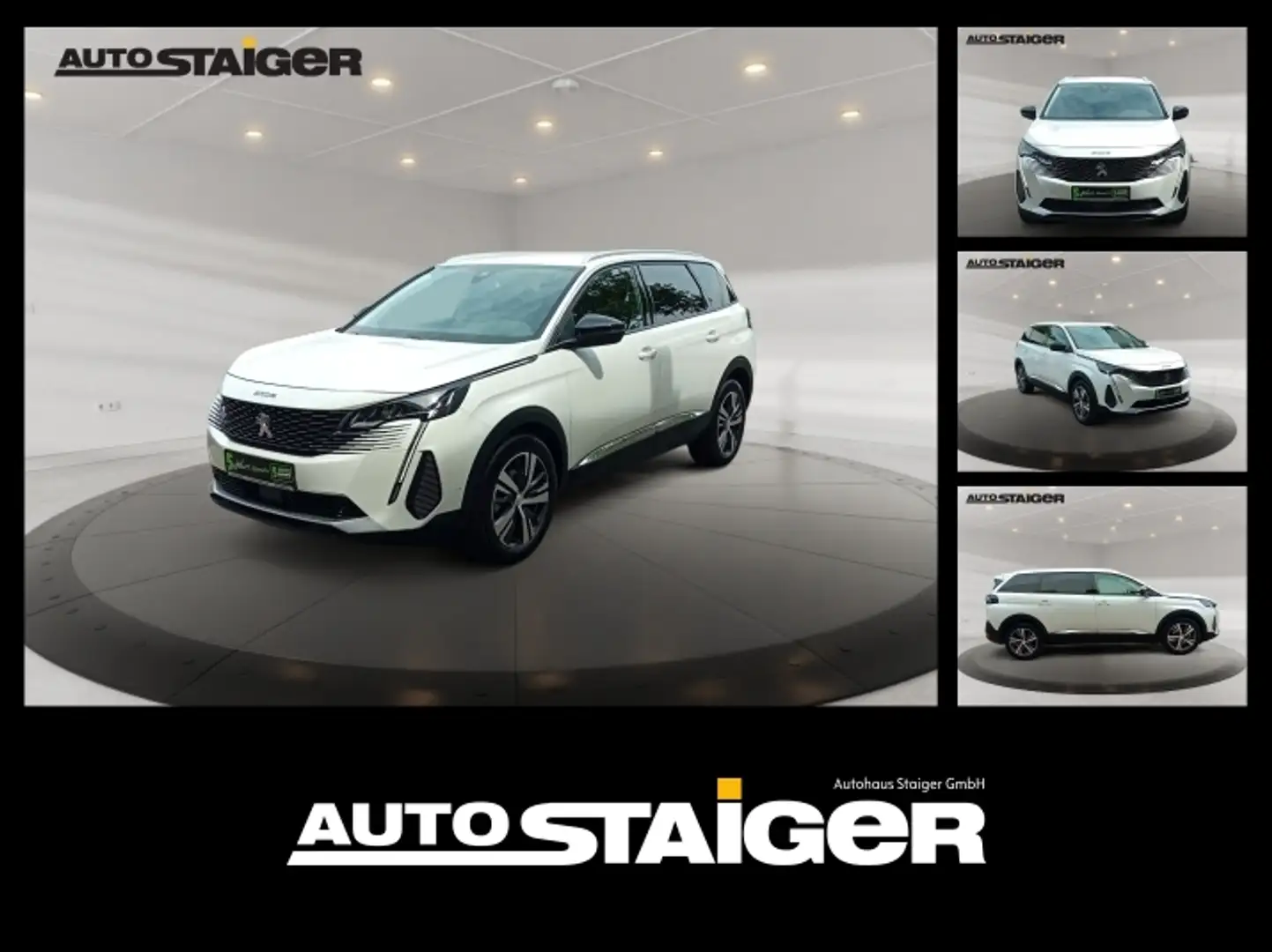 Peugeot 5008 7-Sitzer Diesel Kamera~CarPlay~Garantie~ Wit - 1