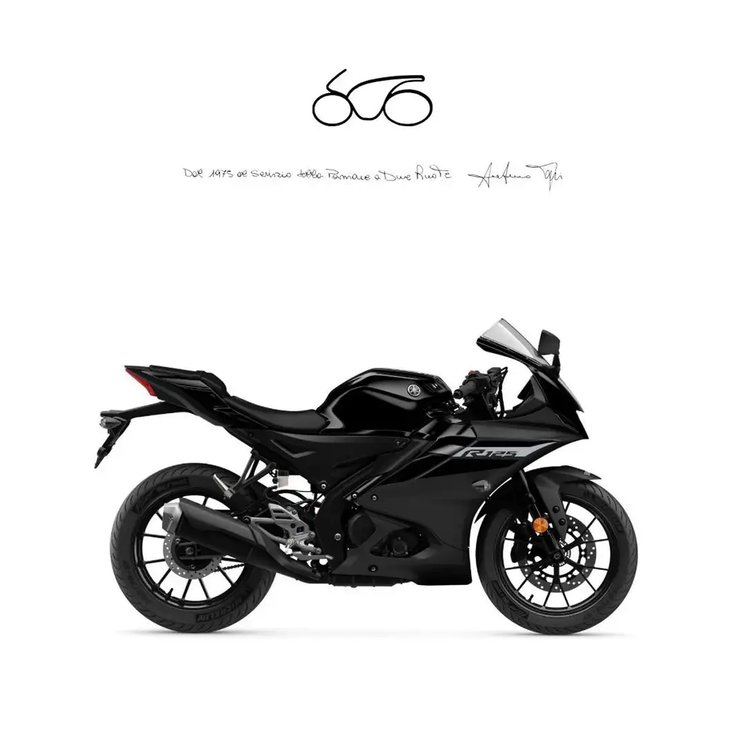 Yamaha YZF-R125 2023 Negru - 1