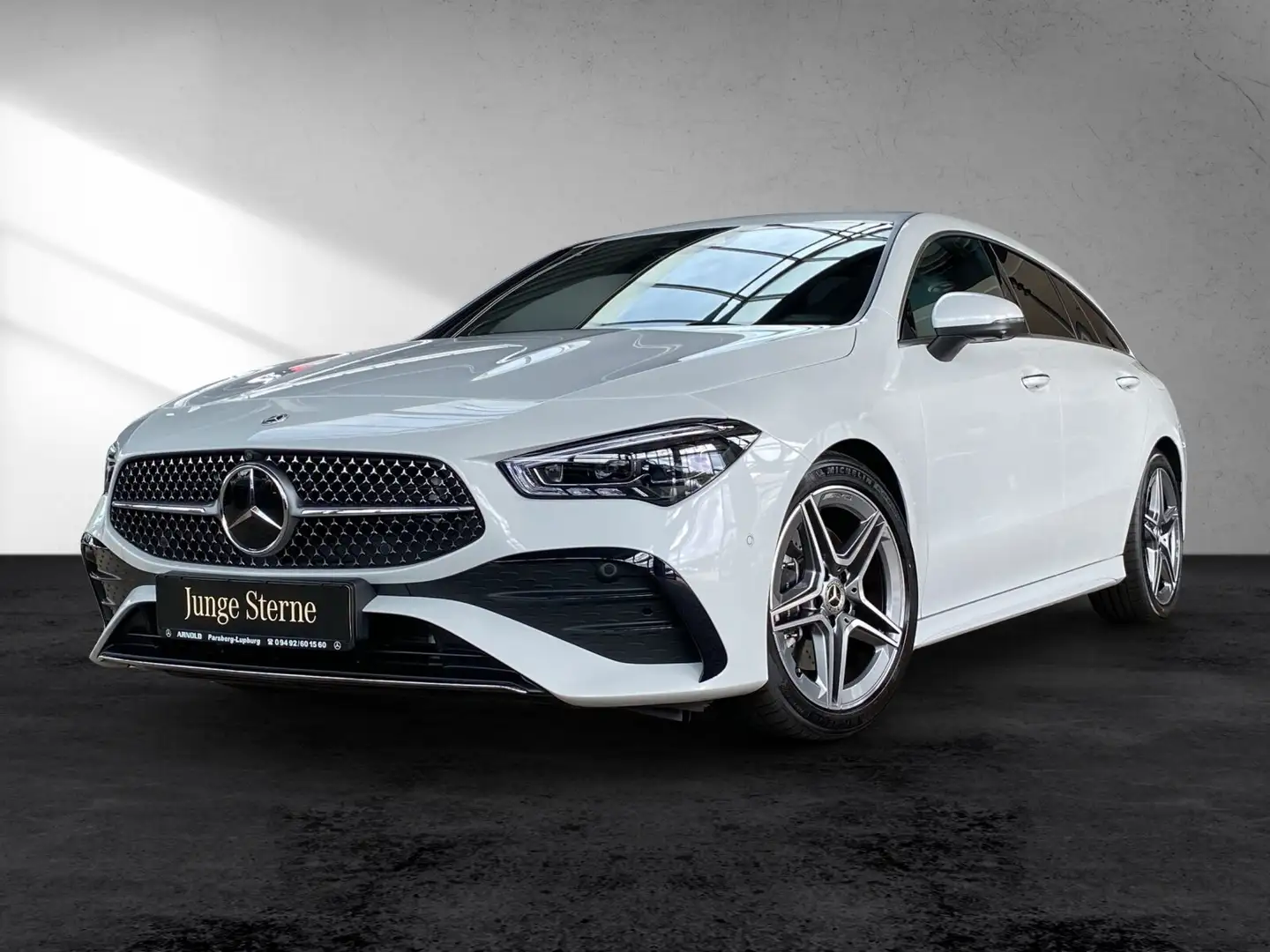 Mercedes-Benz CLA 220 CLA 220 d SB AMG Line Fahrass-P. MULTIBEAM 360° Blanc - 2